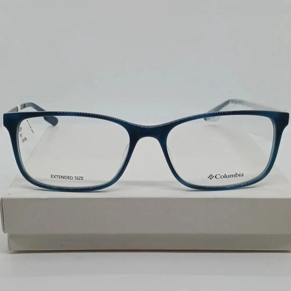 NWT MEN'S COLUMBIA EYEGLASS FRAMES C8025G NAVY - Picture 2 of 4